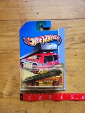 2013 Hot Wheels HW CITY Back Slider 46/250 (Red Cab Version)