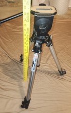 Bogen 3001 Professional Tripod Model 3126 Head Aluminum