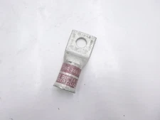 Single Burndy YA31LB One Hole Compression Lug 250kcmil 1/2" Stud Copper Red