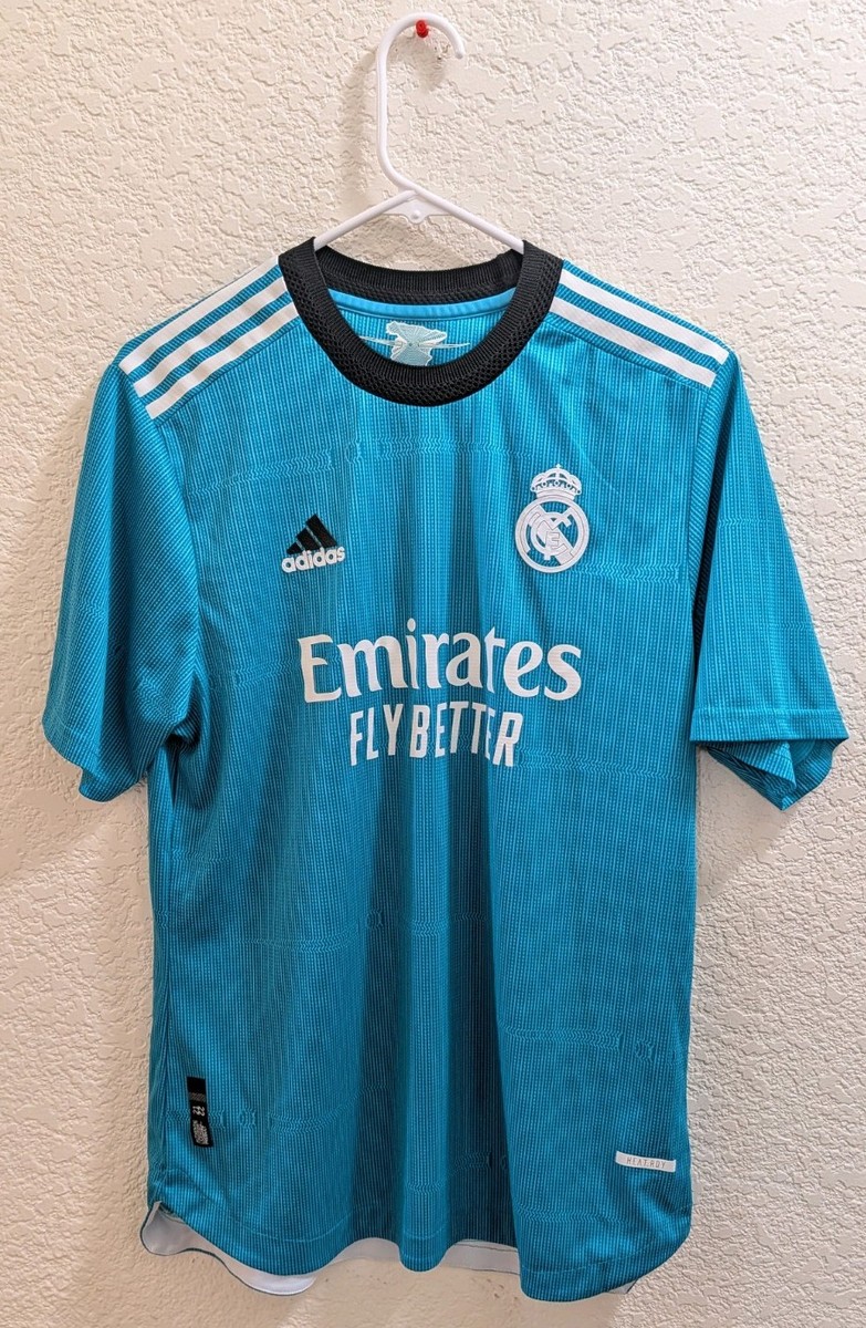 Real Madrid Jersey 21/22 Third Kit Authentic Size Large | eBay