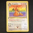 Dragonite 19/62 Fossil Regular 1st Edition Rare Pokémon TCG Card