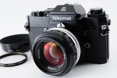 [NEAR MINT] Nikon Nikomat EL 35mm SLR Film Camera 50mm F1.4 Lens From JAPAN