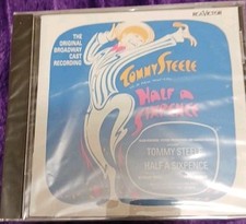 DAVID HENEKER JOHN TAYLOR TOMMY STEELE Half A Sixpence CD BROADWAY NEW SEALED 