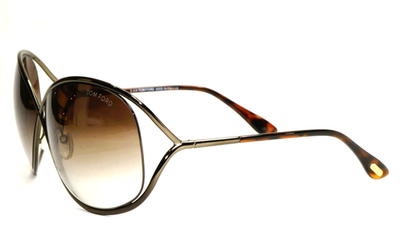 New TOM FORD Sunglasses MIRANDA TF 130 36F 68-10 Gunmetal Frames w