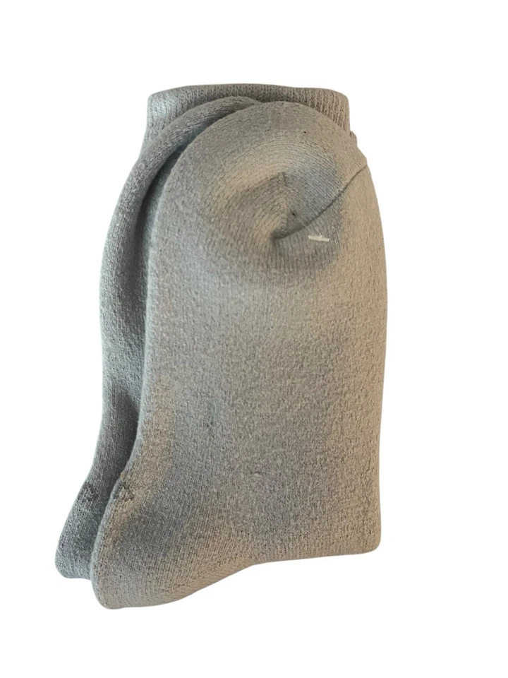 Adidas Súper Suave Cómodo Gris Blanco Beige 3 Pares Calcetines Medianos W 5-10 M 5-8 Foto 4 de 4