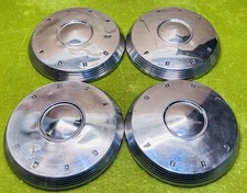 Ford Fairlane Galaxie 10.5” Dog Dish Center Hub Caps Poverty  60-62 (4)