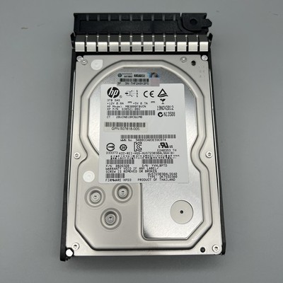 HP 507618-005 3TB 7200RPM SAS 6Gb/s Dual Port Midline Hot Swap HDD 638521-002