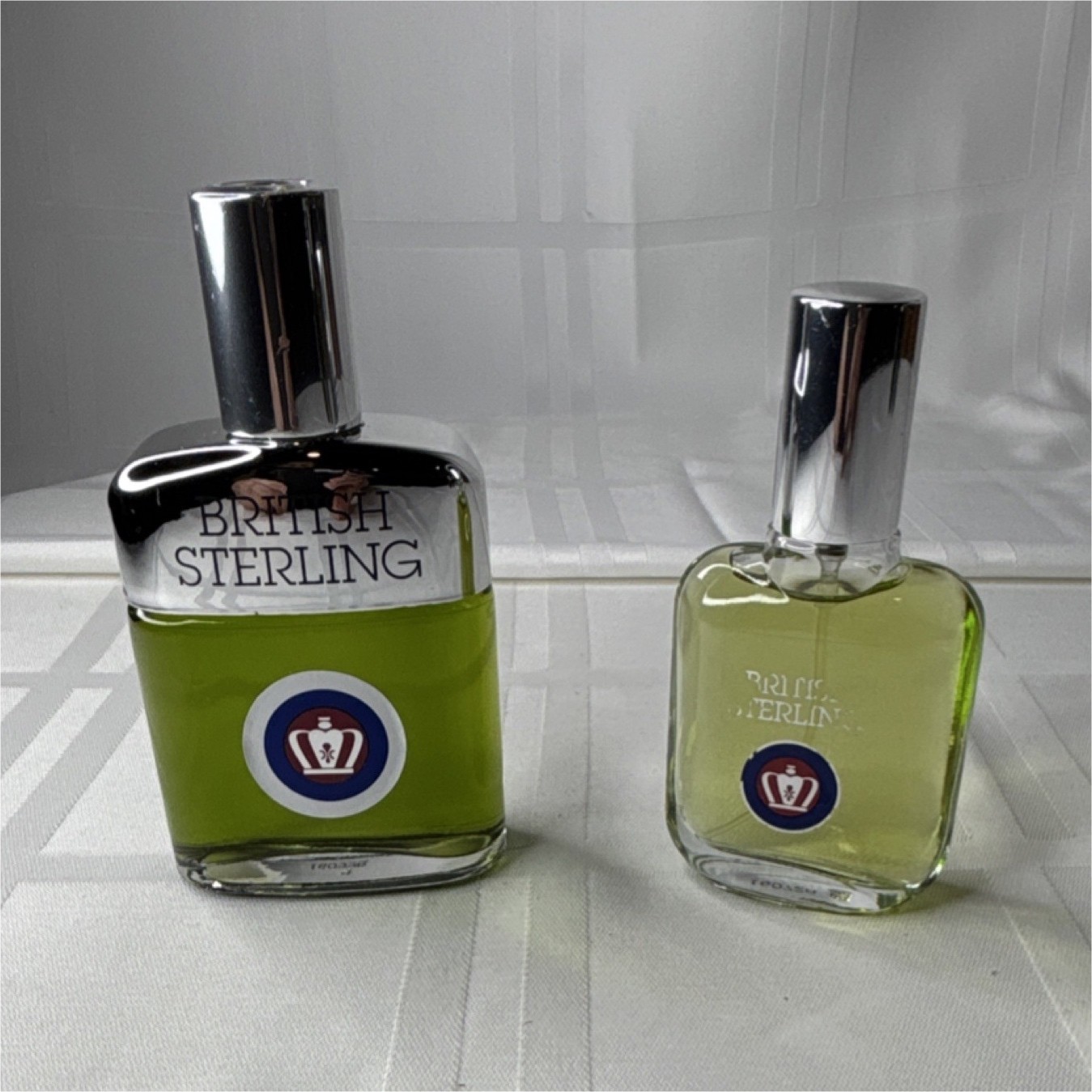 British Sterling Cologne Spray 1 fl oz,  After shave 2.5 fl oz  Fragrance Set