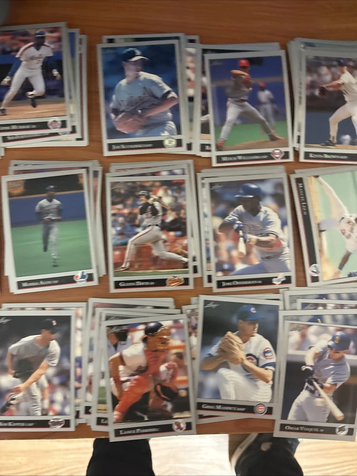 Lote de tarjetas base MLB Leaf 1992 Foto 3 de 4