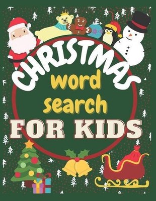 Christmas Word Search for Kids: Christmas Activity Book - Buster Brain Games - W