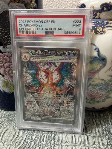 Pokémon Charizard ex Obsidian Flames 223/197 Special Illustration Rare PSA 9