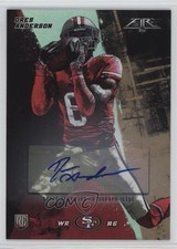 2015 Topps Fire Rookies Silver Auto 60/500 Dres Anderson #41 Auto 0v1