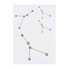 4 x 'Cancer Stars' Temporary Tattoos / Transfers TO00011583 