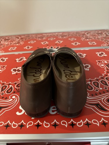 Sam Edelman Loraine Women’s Size 7 Leather Loafers Brown Flats $149 - Picture 3 of 7
