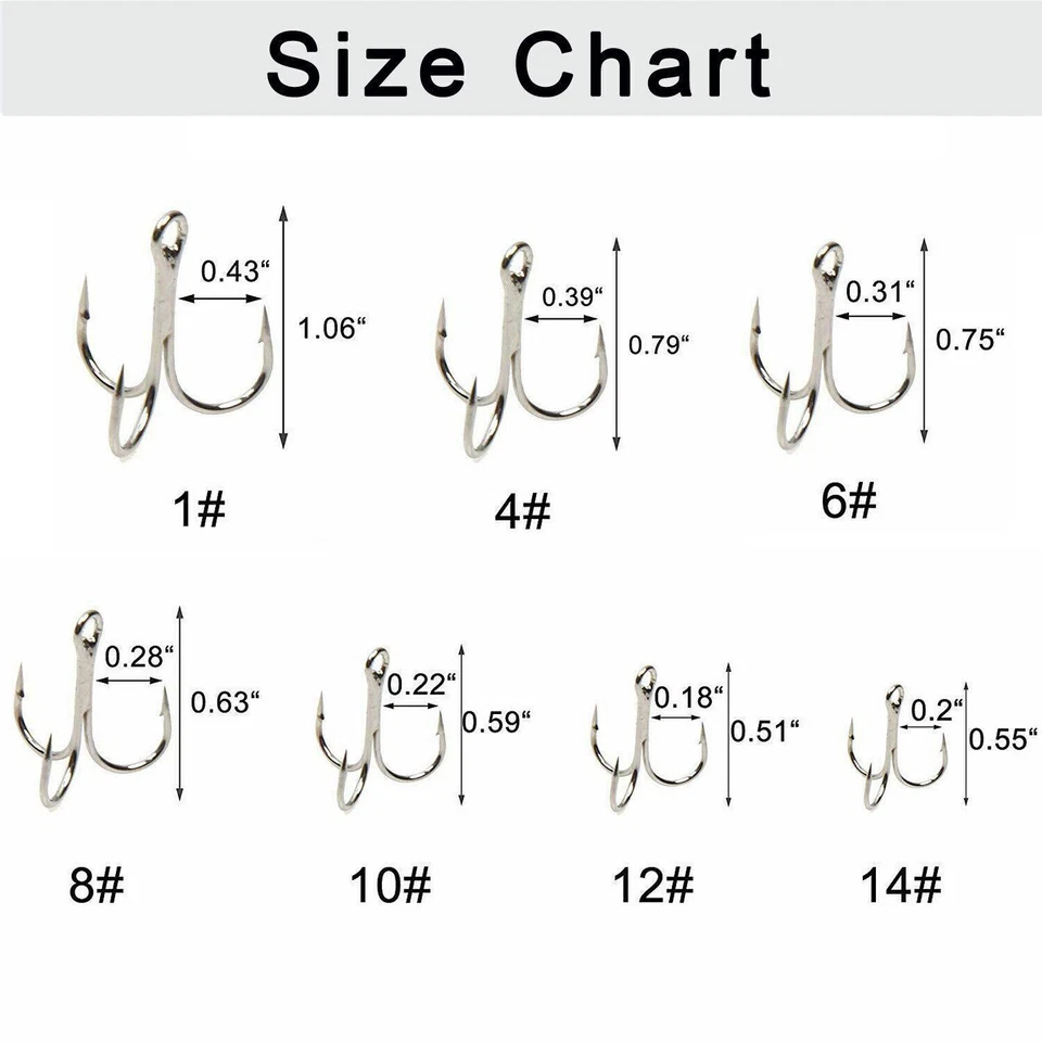 Gancho de pesca agudo 200 un. Curva redonda Ganchos agudos afilados Tamaño 2/4/6/8/10/12/14 Foto 4 de 4