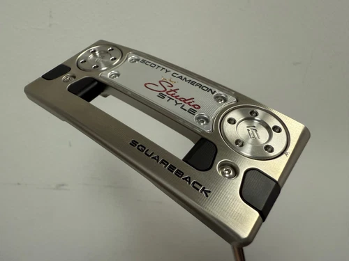 2025 Scotty Cameron Studio Style Squareback Putter 34" +HC *MINT*