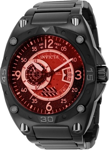Montre Potger-Pietri 200m Big Date Chrono Invicta - Neuve Avec étiquettes, Plongeuse Homme