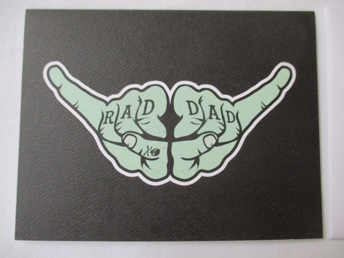 RARE DEATH WISH COFFEE "RAD DAD" FATHER'S DAY CARD - NEW | eBay