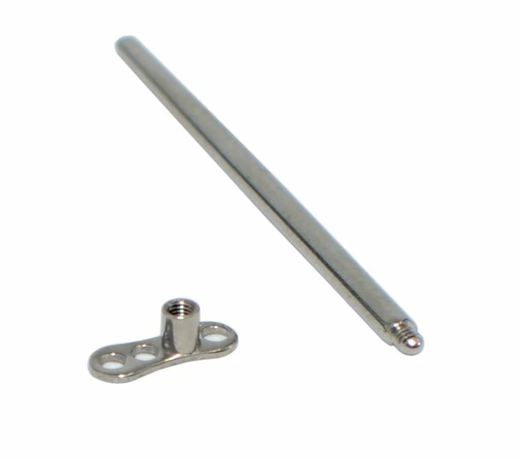 Titanium Piercing Taper Insert Pin 16g 18g 20g Internally Threaded Jewelry - product detail image 12