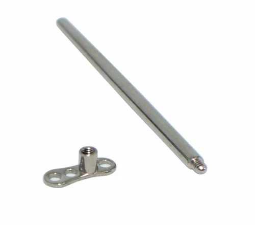 Titanium Piercing Taper Insert Pin 16g 18g 20g Internally Threaded Jewelry image 12