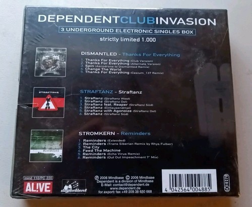 DCI 3 Dependent Club Invasion Dismantled Straftanz Stormkern Limited Edition Box - Picture 2 of 4