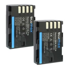 2x Batteria Blumax 7,4V 2000mAh li-ion per Panasonic Lumix DMC-GH4R,DMC-GH4U