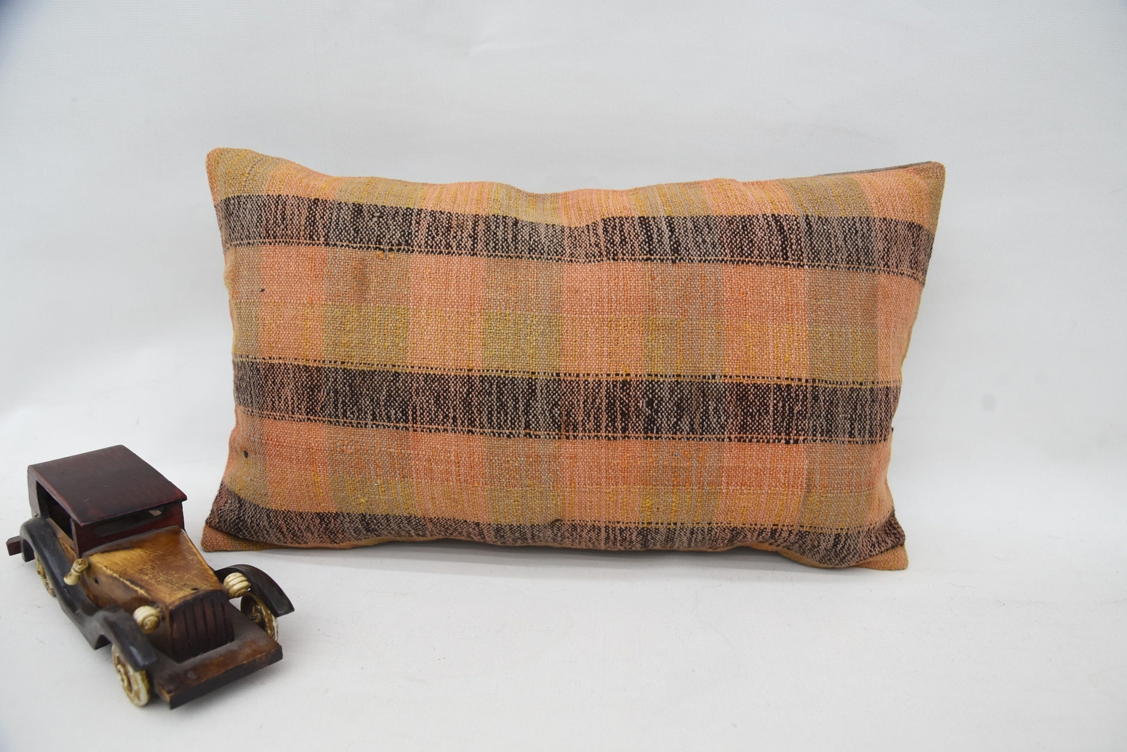 12インチx 20インチオレンジクッションケース、スロー枕カバー、パーソナライズギフト