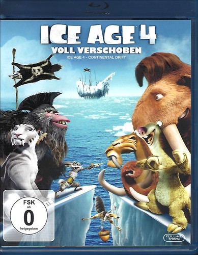 ICE AGE 4 - Voll Verschoben - mit Otto als SID - Blu Ray - Neuwertig - Bild 1 von 2