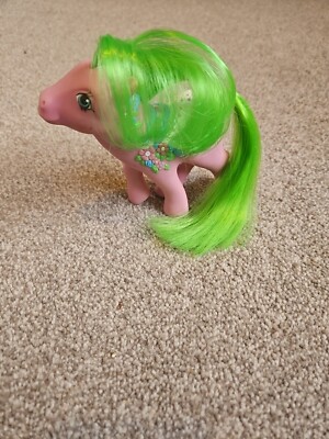Vintage 1989 G1 My Little Pony Merry-Go-Round Sunny Bunch MLP Year Seven