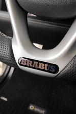 Smart Mercedes Brabus 451 453 3D sticker emblem stickers 65x15 mm - 2 pieces