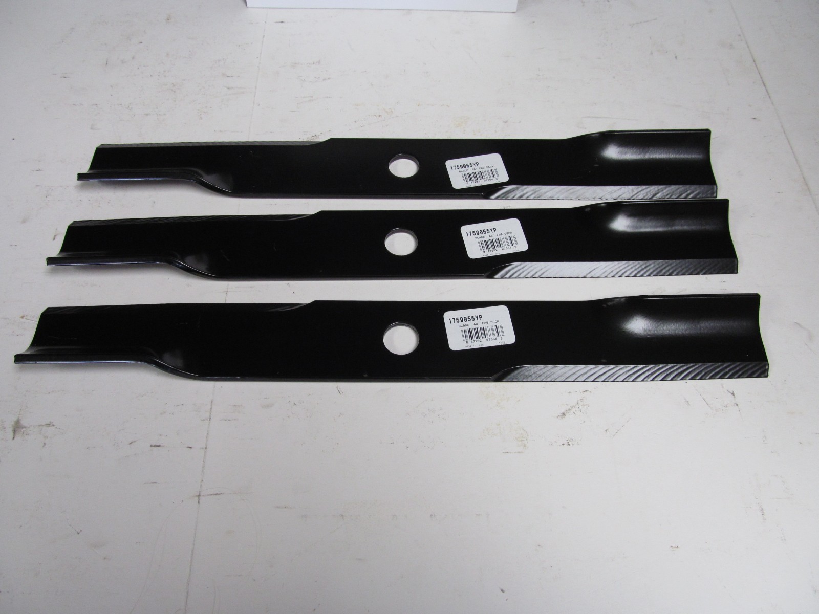 OEM Genuine Simplicity Set of 3 Lawnmower Blades READ THE LISTING