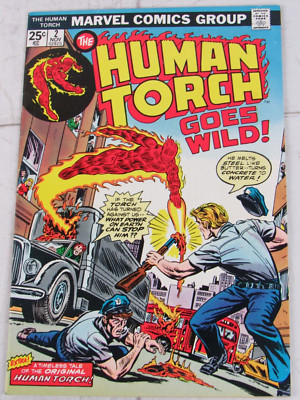 The Human Torch #2 Nov. 1974 Marvel Comics