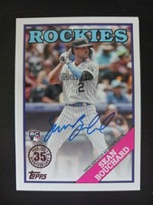 2023 Series 1 1988 Baseball Auto #88BA-SBO Sean Bouchard - Colorado Rockies