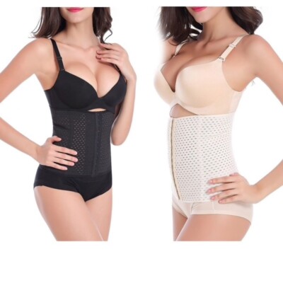 FLACHER BAUCHMANTEL DAMEN KORSETT ABNEHMEN S bis 6XL Sendungsverfolgung