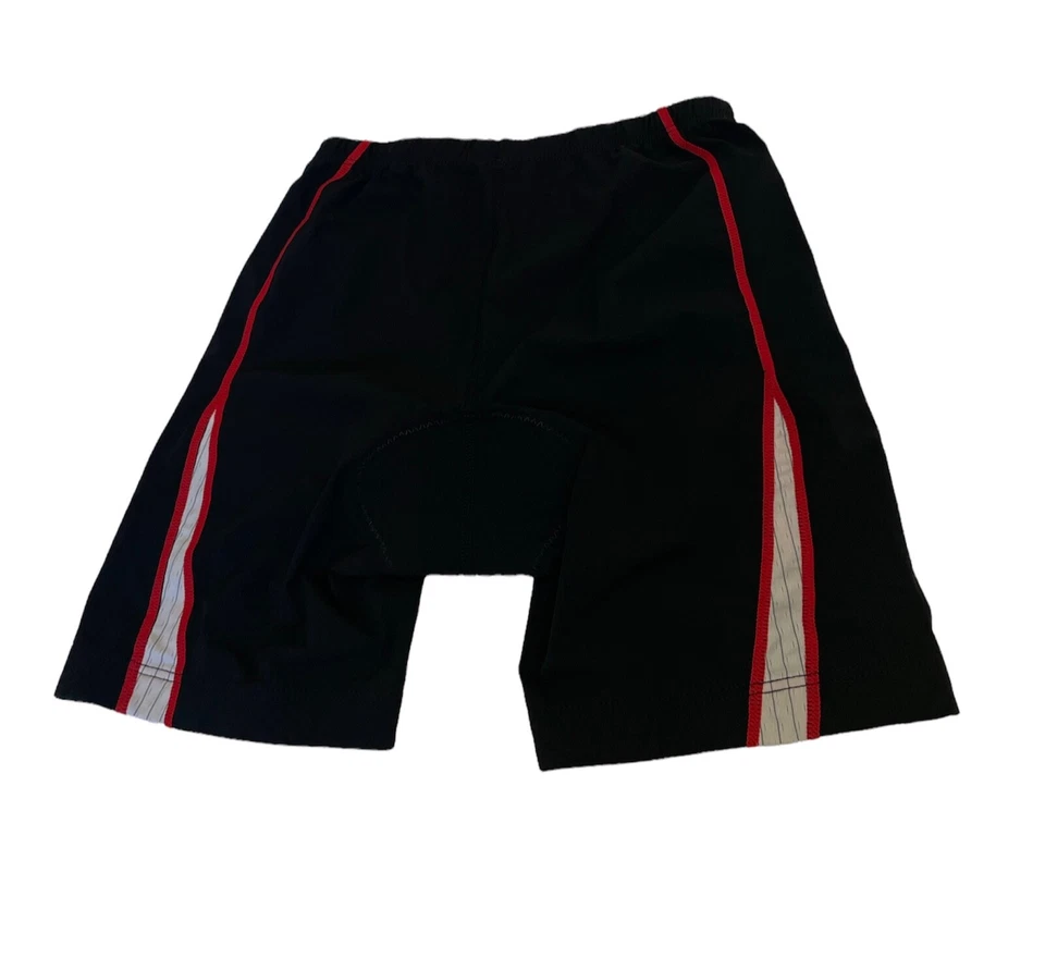 Pantalones Cortos de Triatlón TYR Para Mujer CARBONO Pequeños Negros Rojos 6" con Almohadilla de Amplificador MUESTRA Nuevos Foto 2 de 4