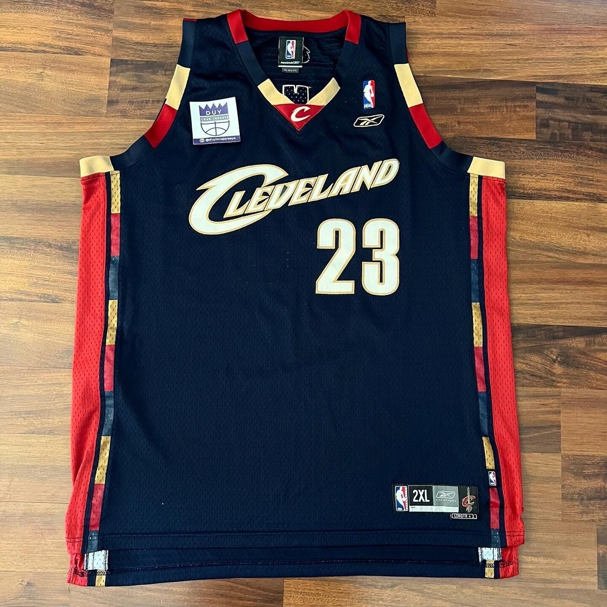 Cleveland Cavs Cavaliers Lebron James Reebok NBA SWINGMAN JERSEY
