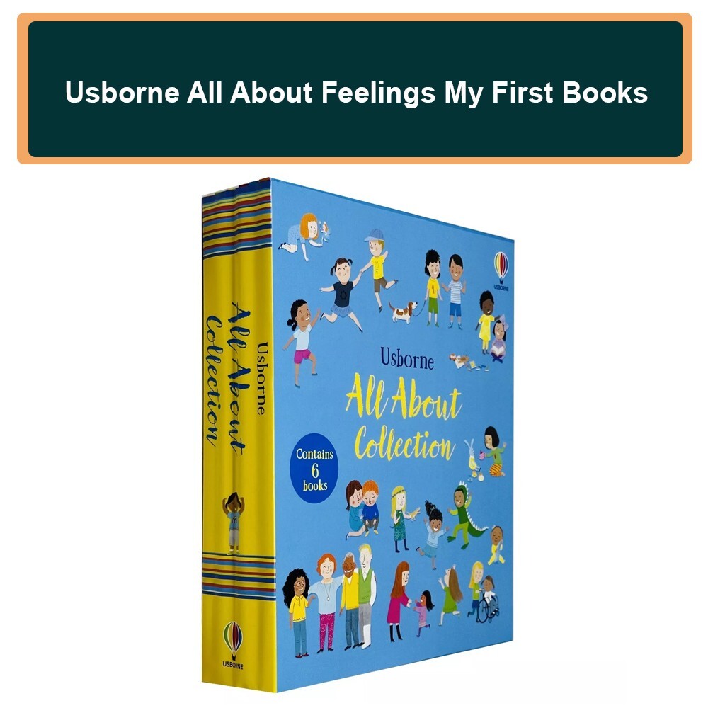 Usborne All About Feelings My First Books 6 Books Set By Felicity Brooks Worries