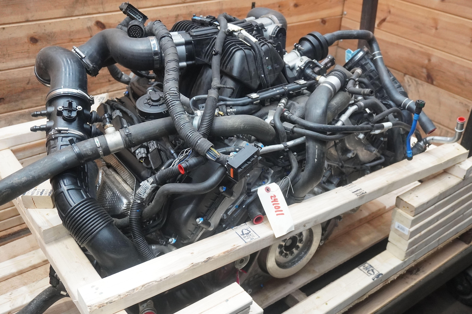 Engine Motor McLaren 570S 3.8L Twin Turbo V8 M838T Complete Dropout Assembly
