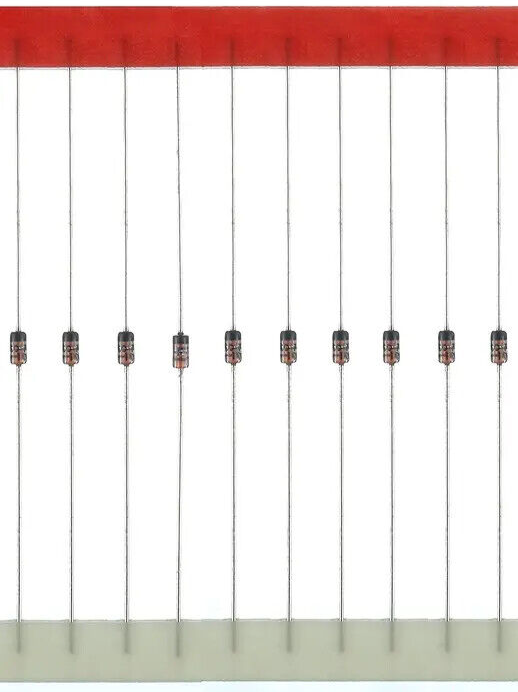 150x 1N4148 Schaltdiode DO-35 – 100 V, 200 MA, Hochgeschwindigkeit, Ideal Für Experimente & Wartung