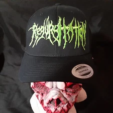 REGURGITATION snapback hat guttural brutal death devourment corpse suffocation