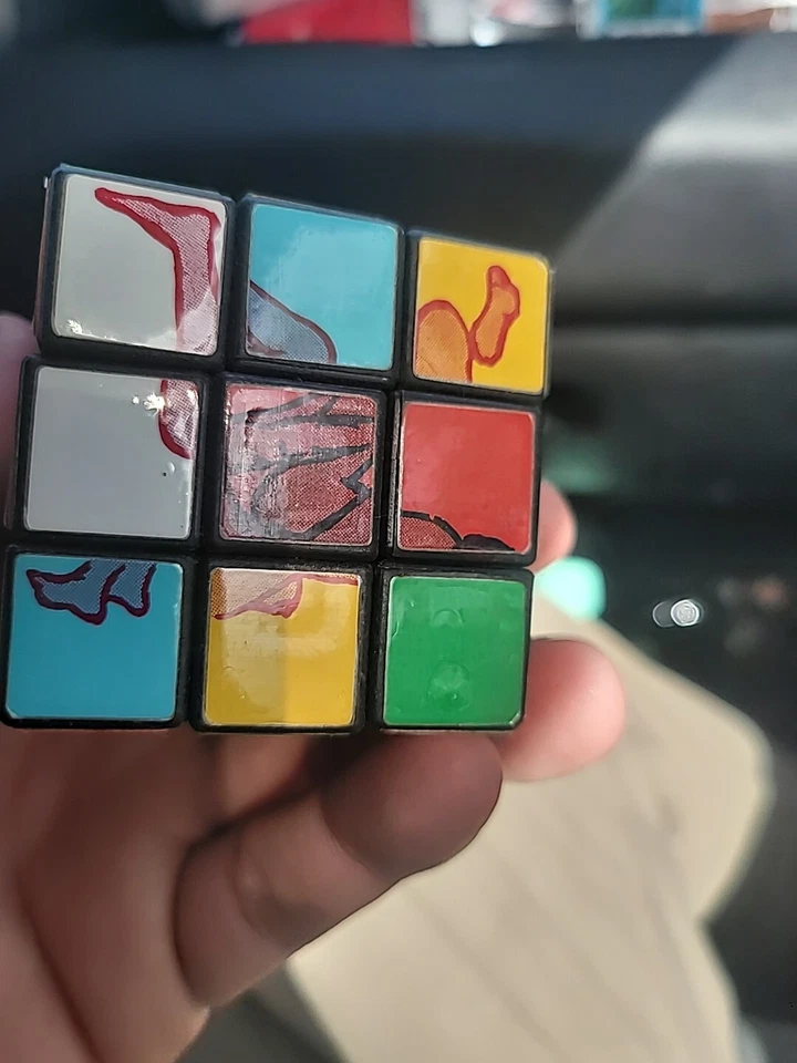 Sex Position Rubik's Cube 3x3x3 Vintage Erotica from 1982  - Image 4 of 4