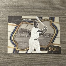 2023 Panini Select Diamond Level Jim Gilliam #298 Brooklyn Dodgers