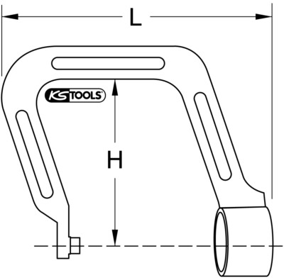 KS TOOLS Bügel, klein, für Fastdrill (515.1312)