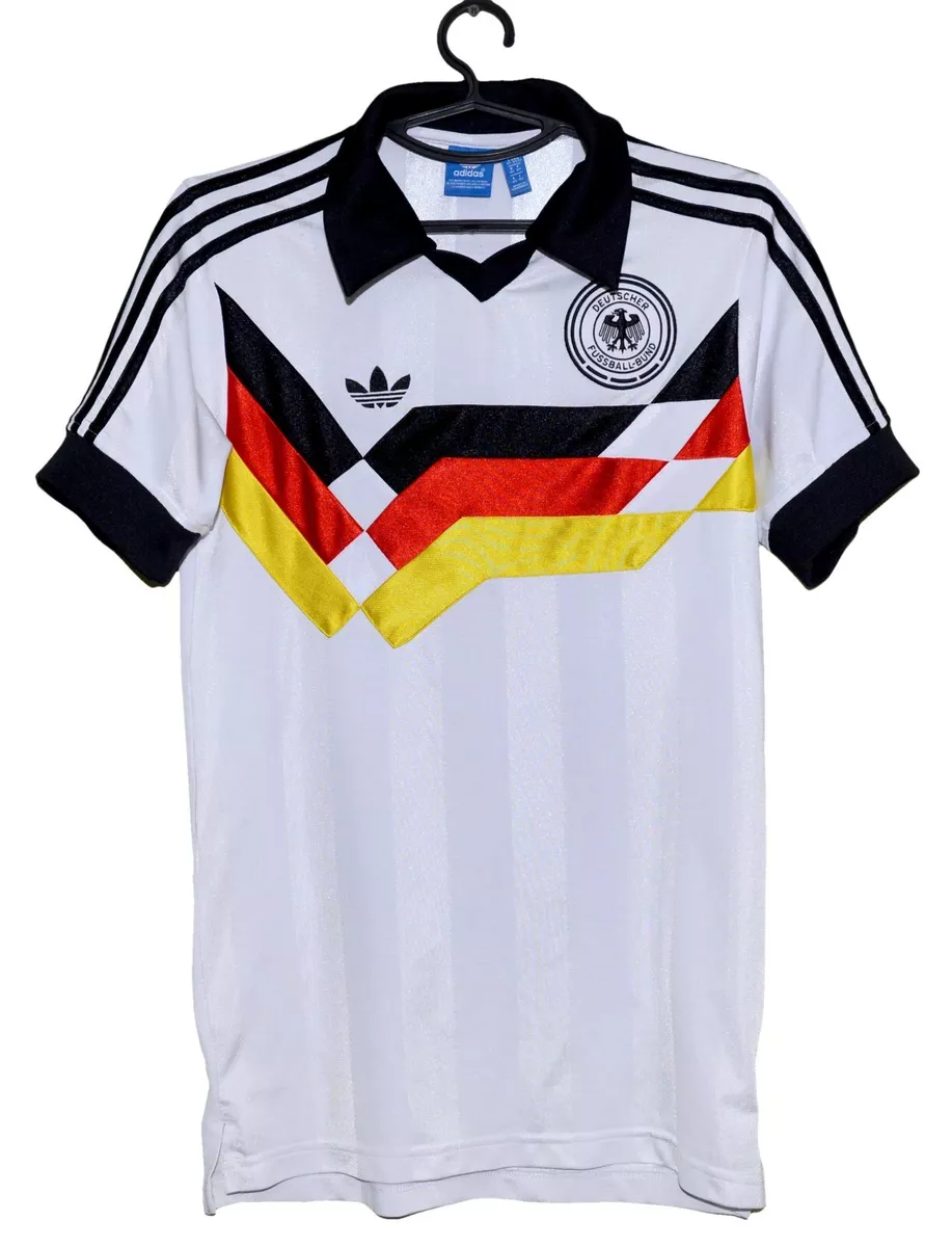 Belangrijk nieuws Kostbaar schrobben GERMANY 1990 HOME FOOTBALL SHIRT JERSEY ADIDAS ORIGINALS RE-ISSUE SIZE XS |  eBay