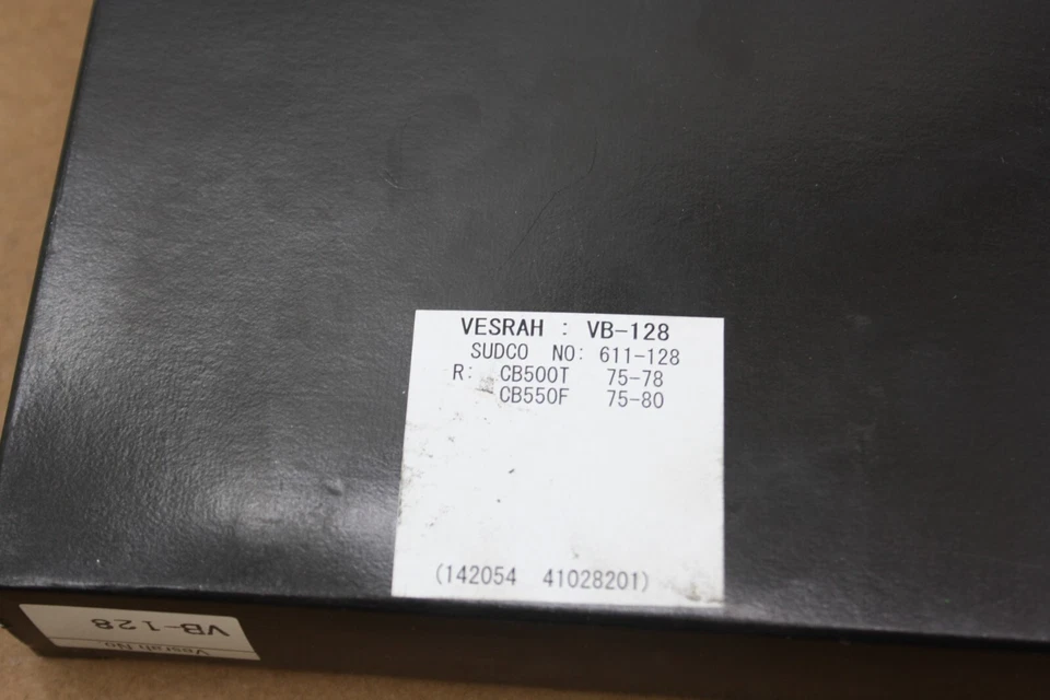 Zapatas de freno traseras Honda CB550 CB500 CB550T CB450 CL450 1965-1978 VESRAH JAPÓN Foto 2 de 4