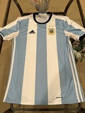 Argentina Adidas AFA Authentic Soccer Jersey Climacool