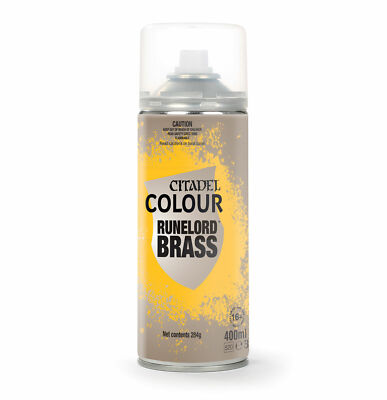 Citadel Colour Spray Runelord Brass 10oz 62-35 In stock | eBay