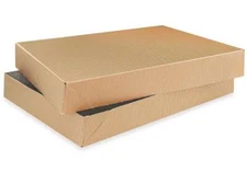 2-Piece Kraft Apparel Gift Boxes - 11 1⁄2 x 8 1⁄2 x 1 5⁄8" -15 Pack