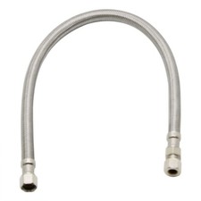 Thrifco 4401484 3/8 Comp X 3/8 UNION X 20" Long Stainless Steel Faucet Riser