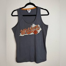 Harley Davidson Women Size XL Wildcat sleevesless gray shirt